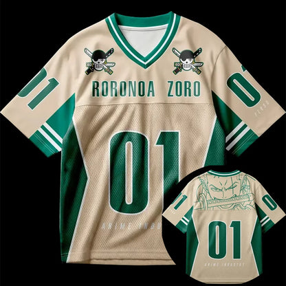 One Piece Zoro Oversized Jersey