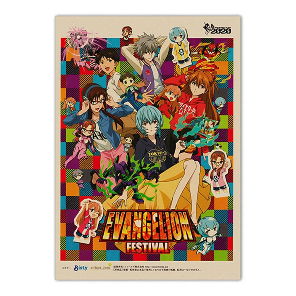 Neon Genesis Evangelion Shinji Canvas Print