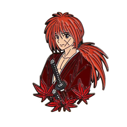 Rurouni Kenshin Himura Kenshin Metal Badge