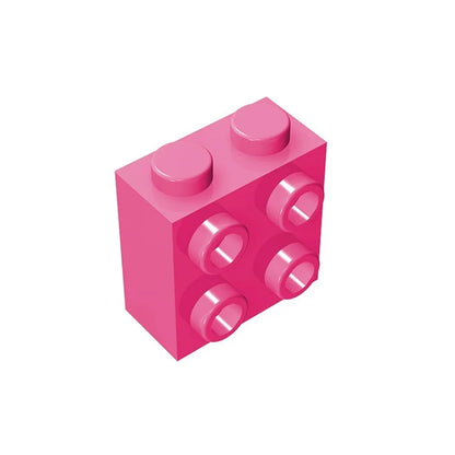 10PCS 22885 1x2x1 2/3 with Studs on 1 Side Block Moc Compatible with Brick DIY Children's Toy Assembly