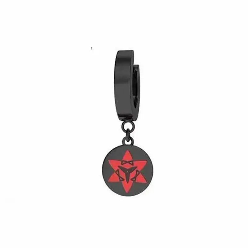 New NARUTO Uzumaki Naruto Animation Peripheral Cartoon Joker Earrings Gift Creative Secondary cosplay Niche Ear Buckle Wholesale