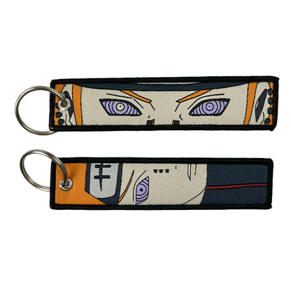 Classic Cartoon Embroidery Keychain