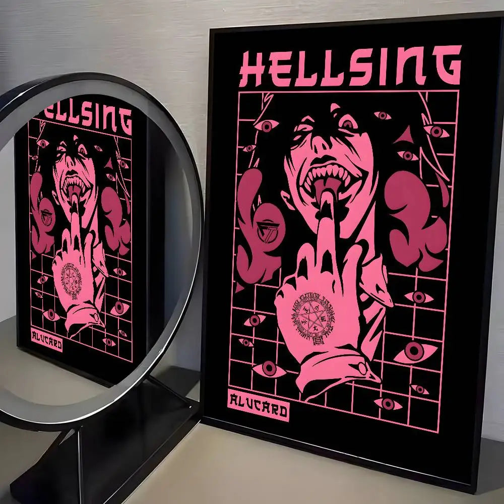Hellsing Ultimate Poster Canvas