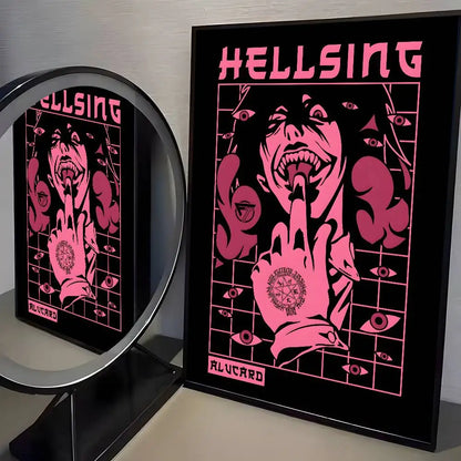 Hellsing Ultimate Poster Canvas