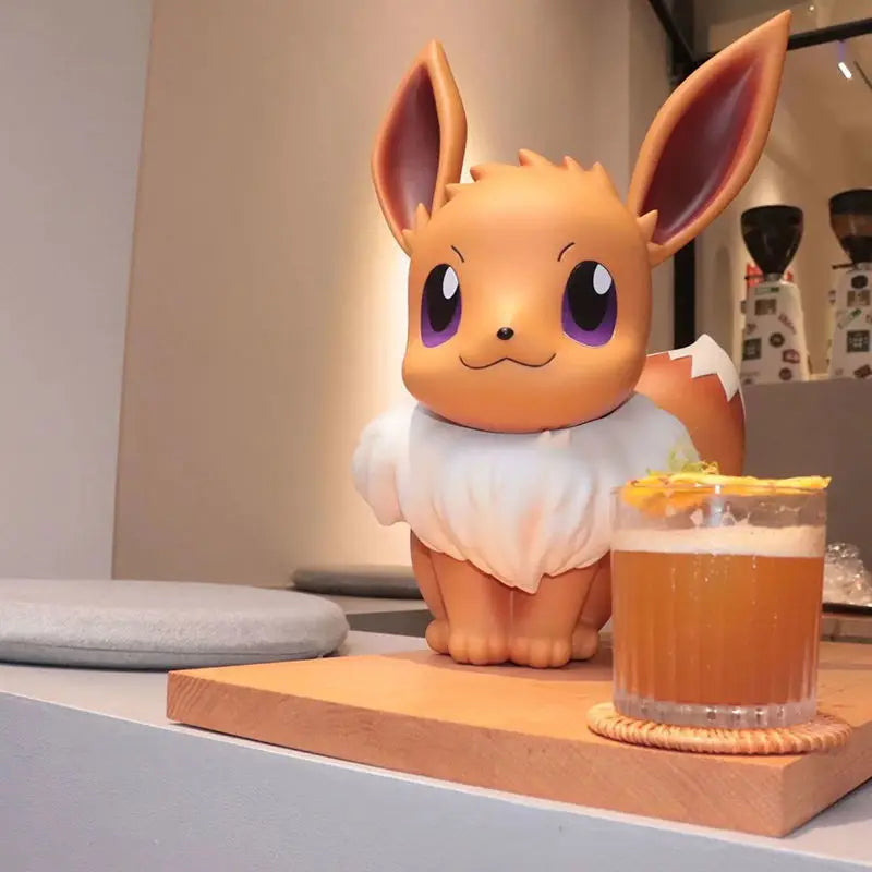 Pokemon 1:1 Large Figure Charmander Eevee Ibrahimovic Porkby Squirtle Raichu Model Doll Ornament Figurine Toy Surprise Gifts