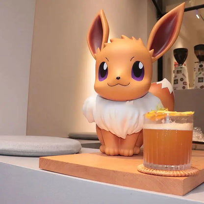Pokemon 1:1 Large Figure Charmander Eevee Ibrahimovic Porkby Squirtle Raichu Model Doll Ornament Figurine Toy Surprise Gifts