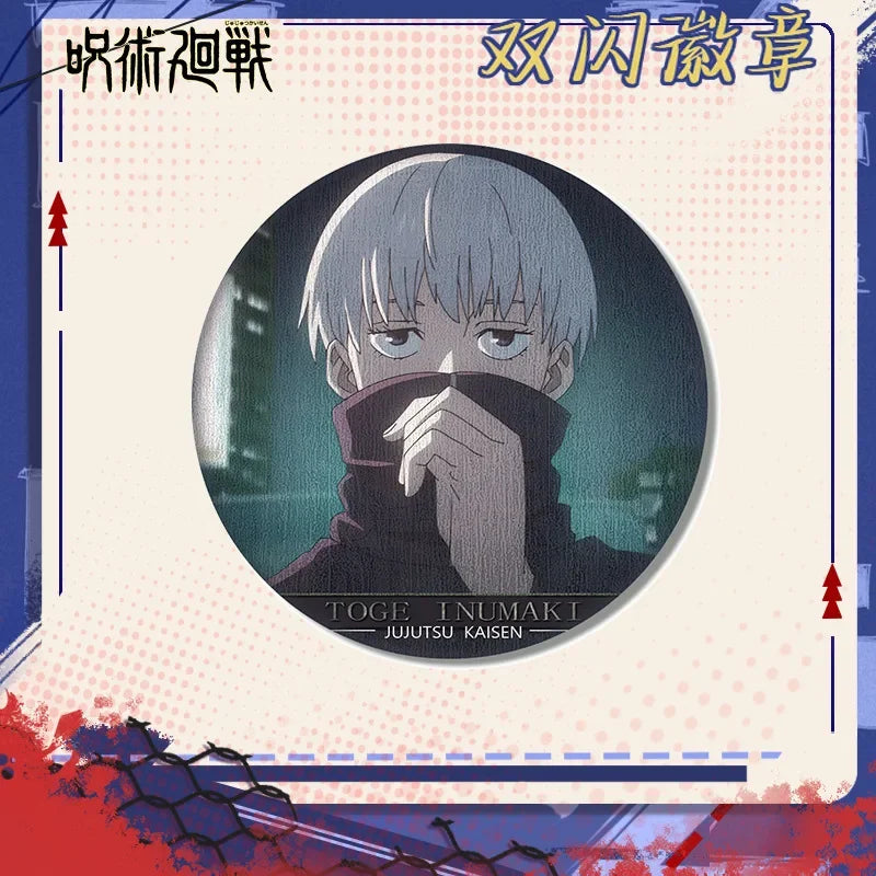 Jujutsu Kaisen Gojo Geto Badge