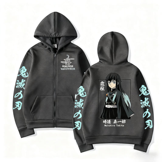 Demon Slayer Muichiro Tokit Hoodie