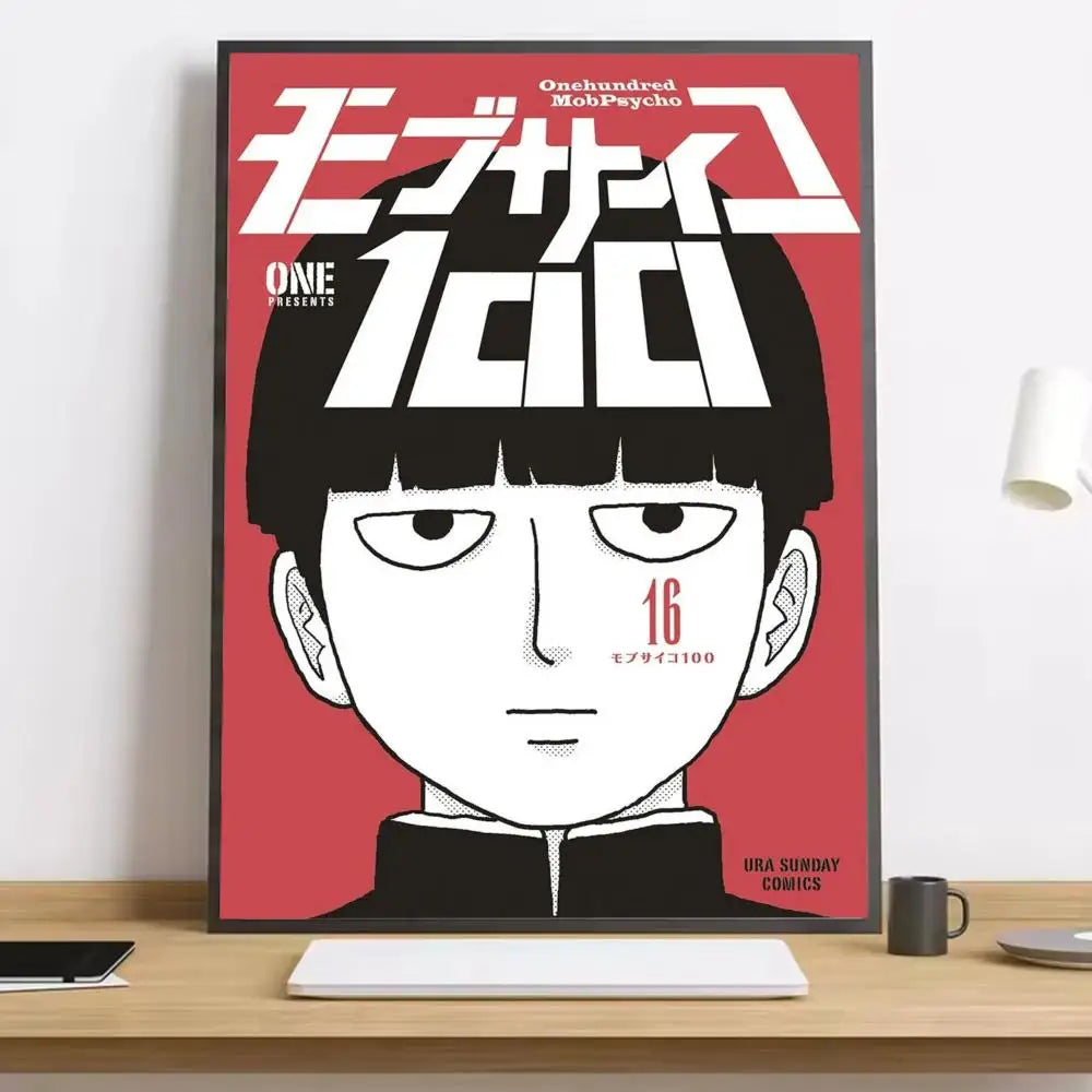 Mob Psycho 100 Reigen Canvas Poster