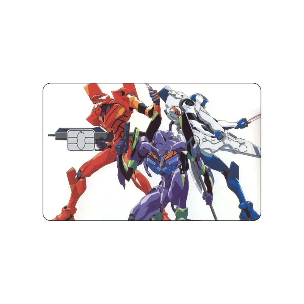 Evangelion Asuka Rei Card Skin