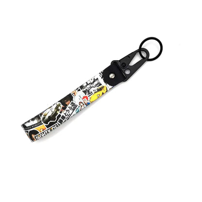Initial D Keychain Lanyard