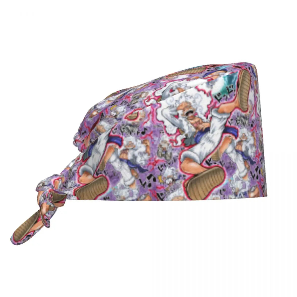 One Piece Skull Scrubs Cap
