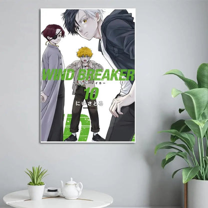 Wind Breaker Poster Wall Sticker