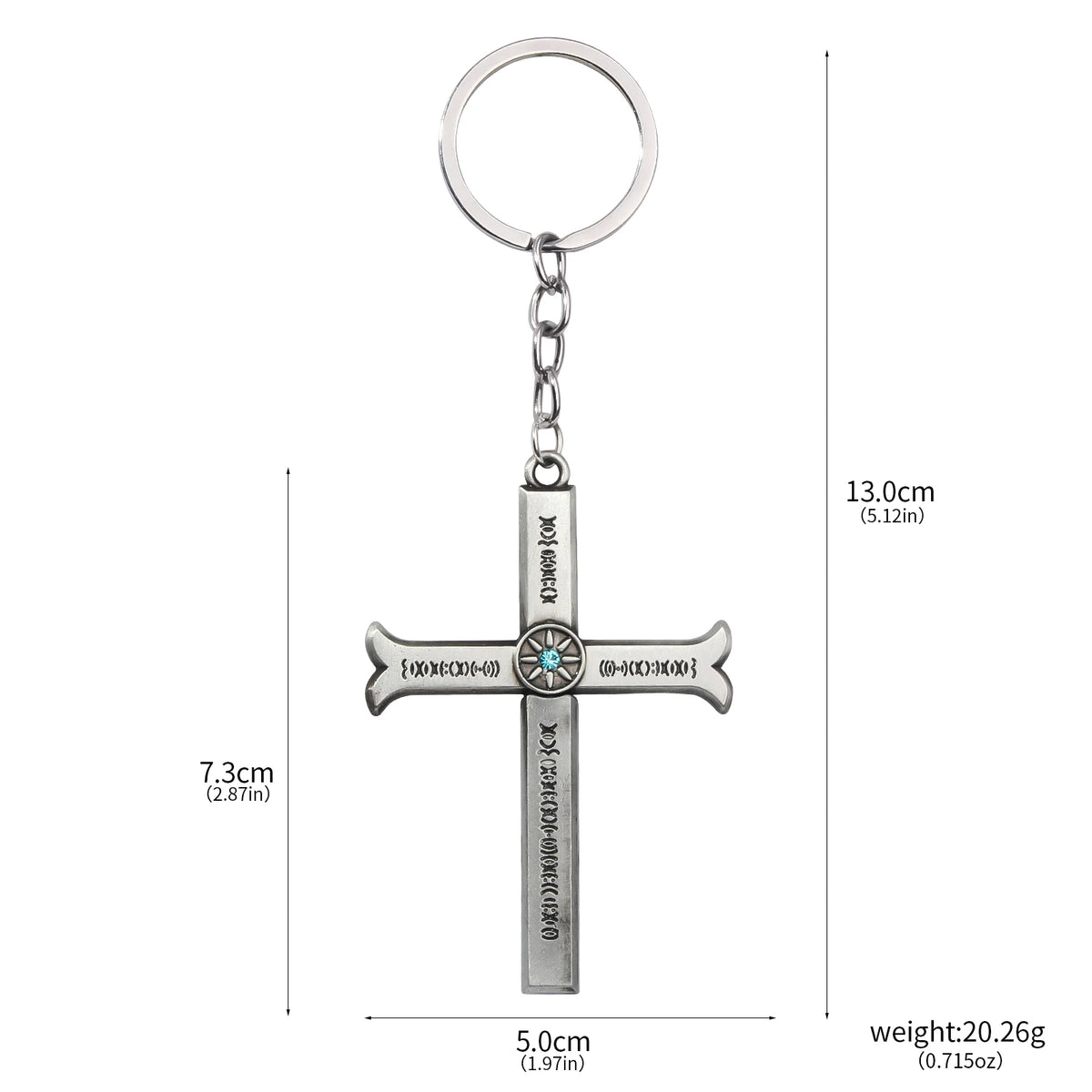 Anime Wanted Black Knife Keychain