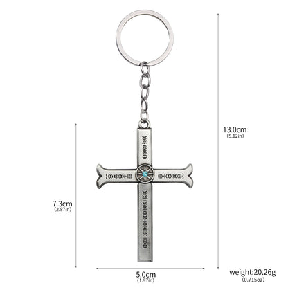 Anime Wanted Black Knife Keychain