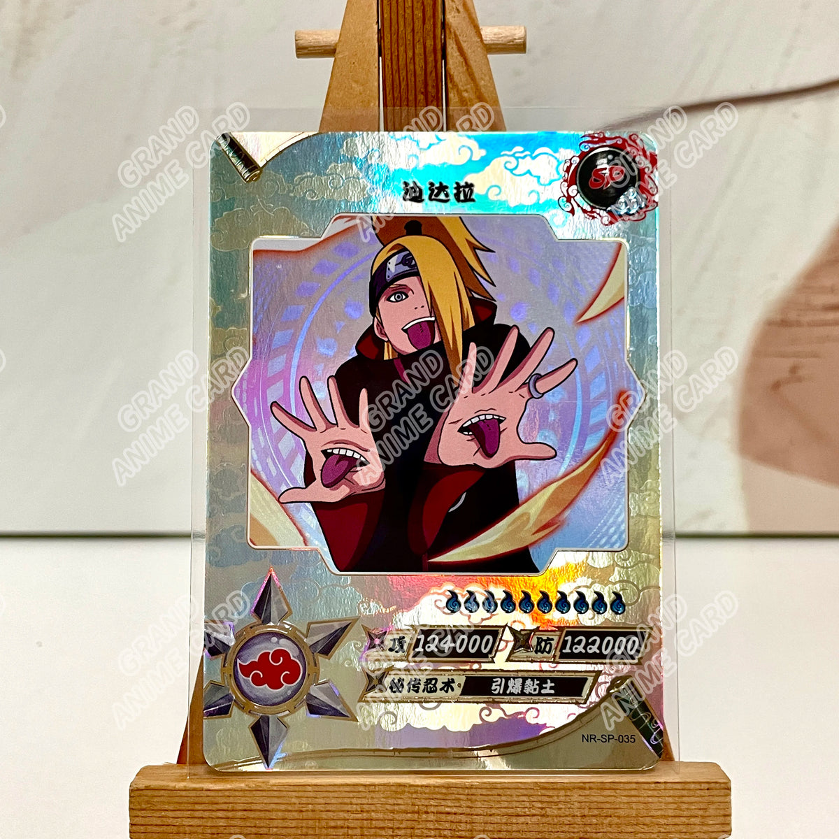 Kayou Genuine Anime Naruto Card SP Full Series No.001-040 Gaara Uzumaki Naruto Namikaze Minato Rare Collection Card Toy Gift