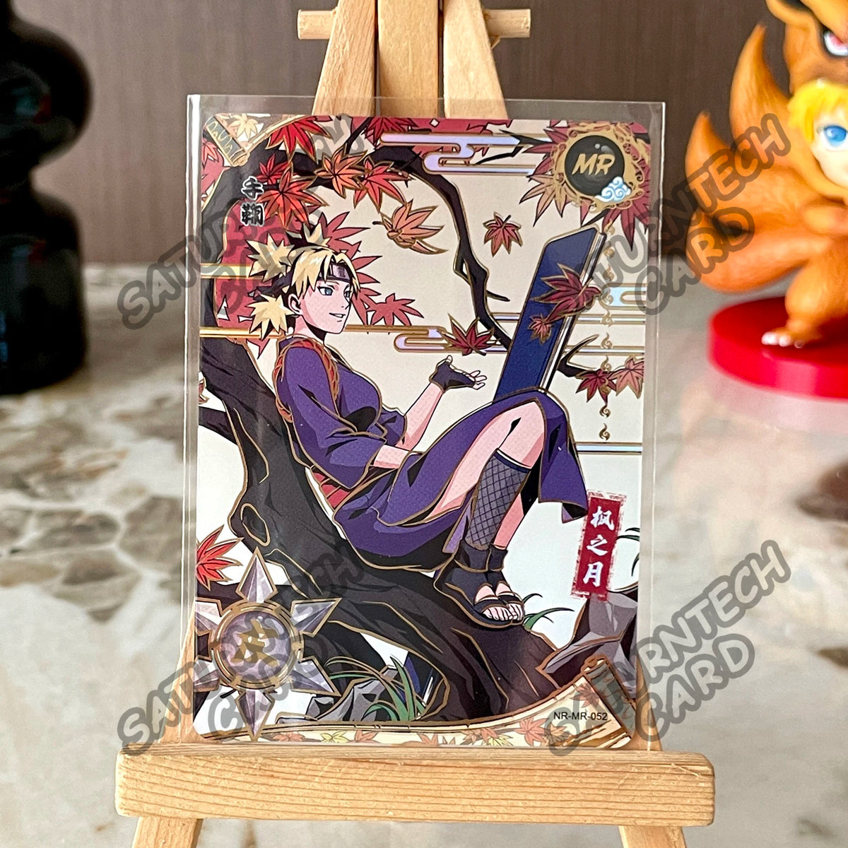KAYOU Naruto MR Card 38-72 Series Single Card Naruto Uzumaki Naruto Hyuga Hinata Collection Anime Card Kids Toy Gift