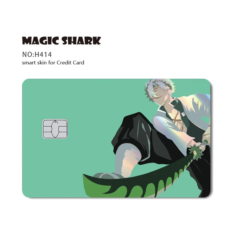 Demon Slayer Shark Holographic Card Skin