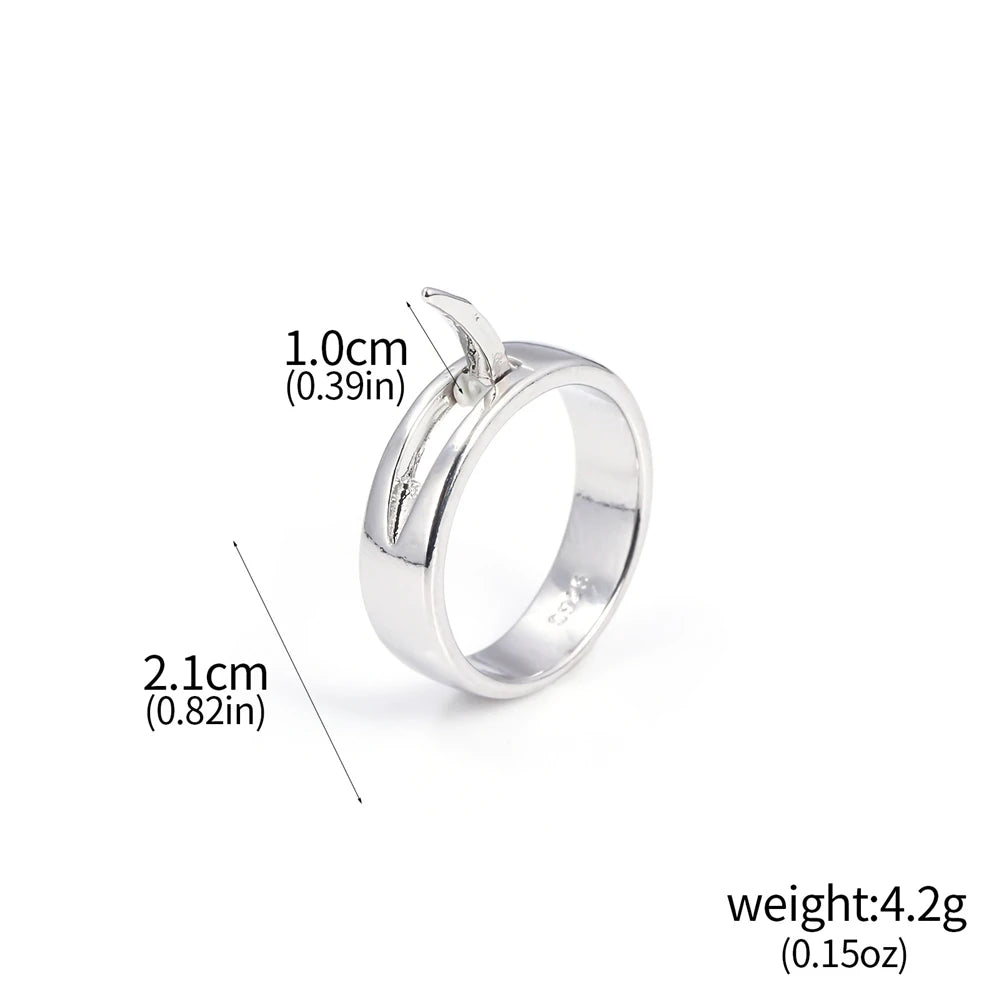 Anime Attack on Titan Annie Leonhart Cosplay Costume Metal Alloy Transform Ring Accessories Props