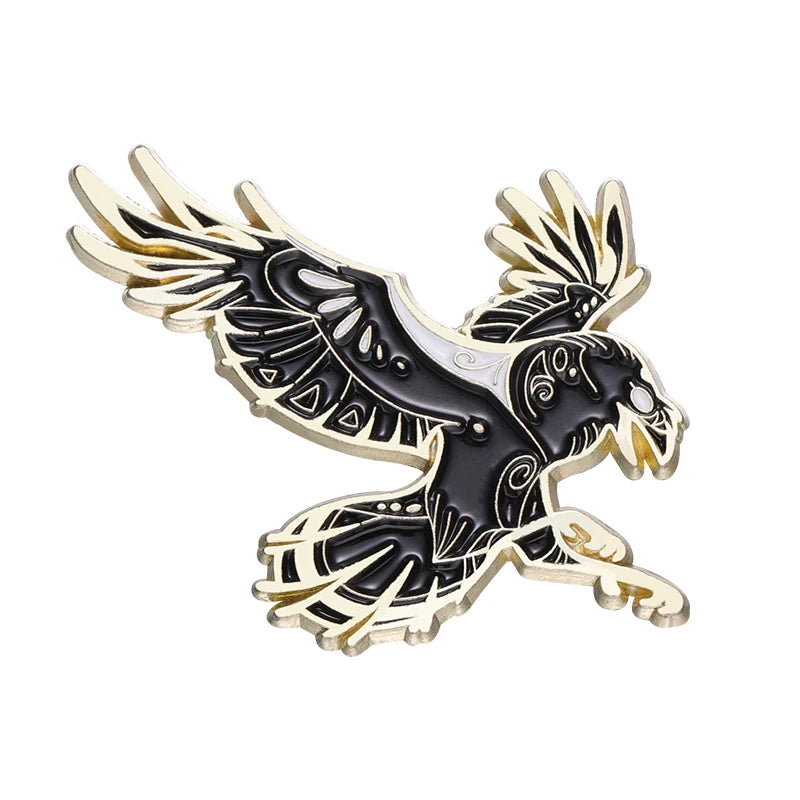 Animals Enamel Pin Eagle Dragon Birds Brooch Badge Jewelry Accessories WholesaleLapel Metal Gifts Backpack Hat Friends
