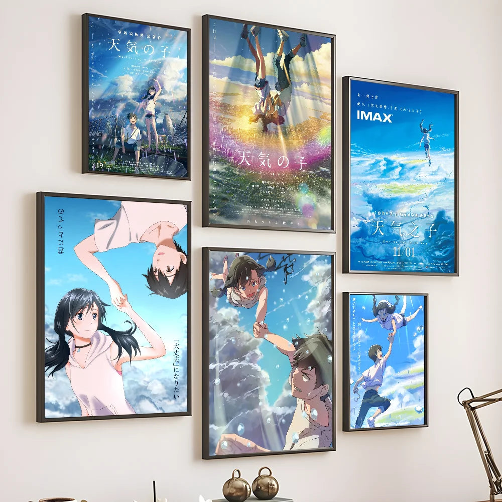 Weathering With You Poster Stickers