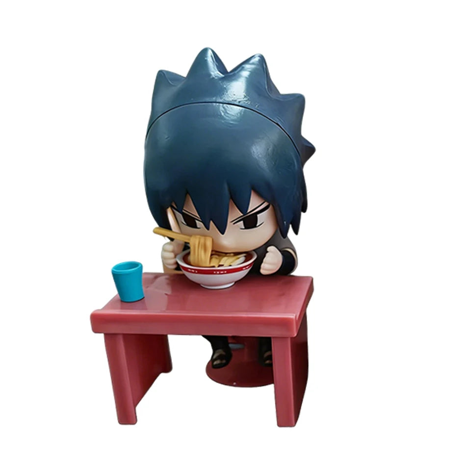 Naruto Shippuden Ramen Theme Series Blind Box - Chibi Mini PVC Anime Figures - Mystery Sasuke Uchiha & Naruto Toy Gifts
