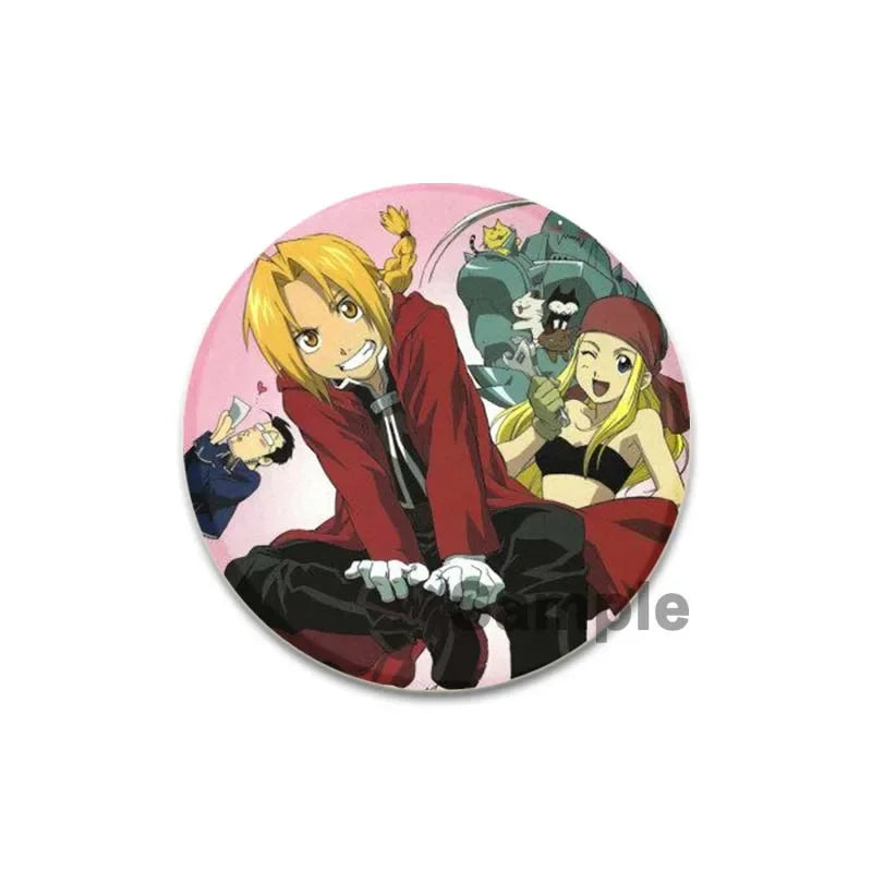 Fullmetal Alchemist Brooch Pin – 58Mm