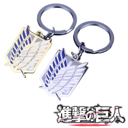 Anime Attack ON Titan Pendant Decoration Keychain for Women Men Cosplay Jewelry Accessories Gift