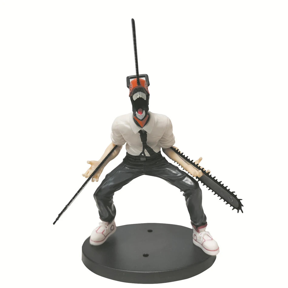 Man chainsaw denji anime figure denji/power action figure 1560 chainsaw man denji statuette adult model collectible doll toy
