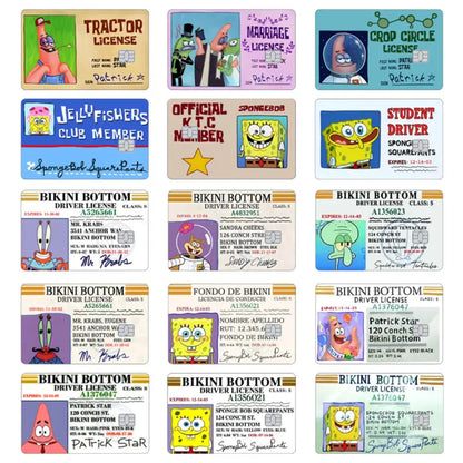 SpongeBob Patrick Star Card Skin