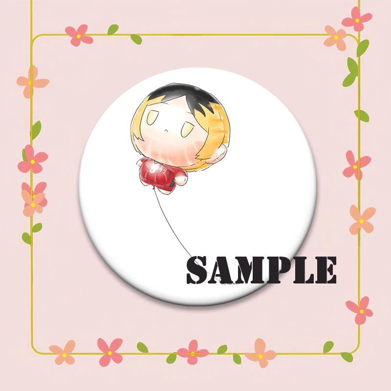 Haikyuu!! Anime Brooch Badge