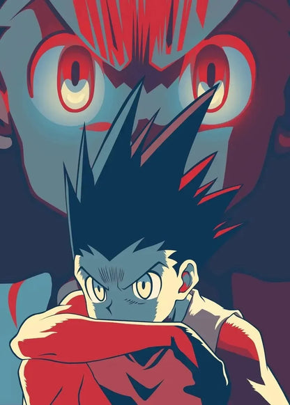 Hunter X Hunter Retro Canvas