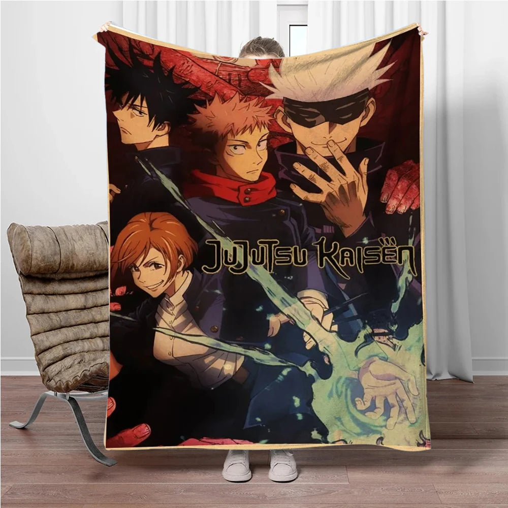 Jujutsu Kaisen Flannel Blanket