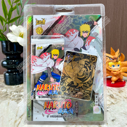KAYOU Anime Original Naruto Card The Last Gift Box Heaven Earth Rare Sasuke Gaara SE BP SP Collection Cards Children Toy Gifts