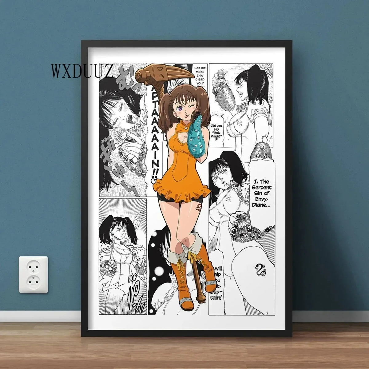 The Seven Deadly Sins Ban King Canvas Print