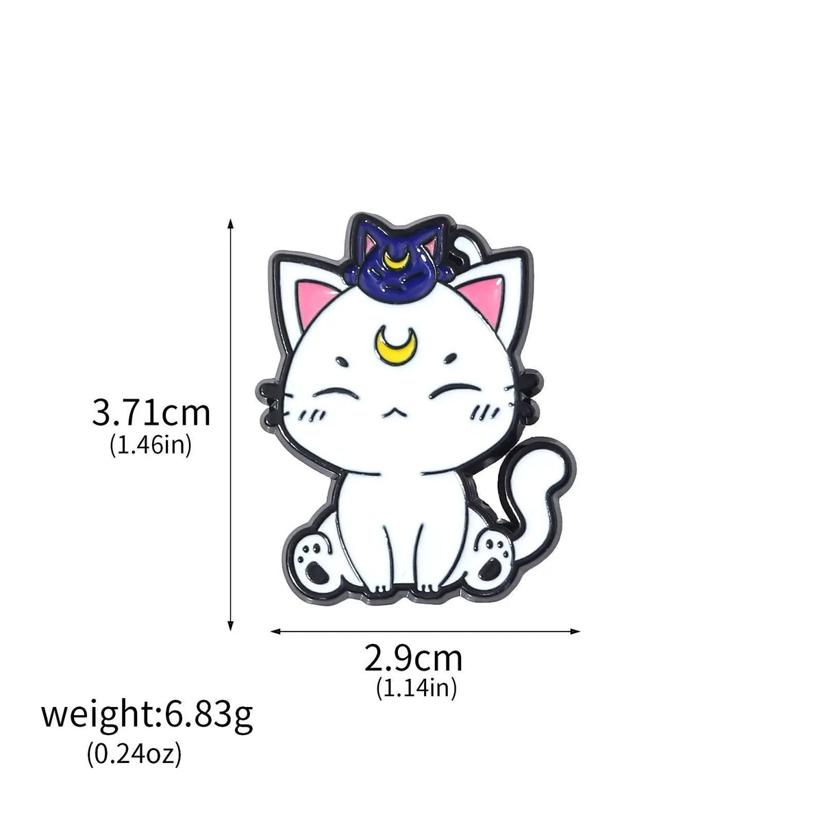 Sailor Moon Tsukino Usagi Enamel Keychain