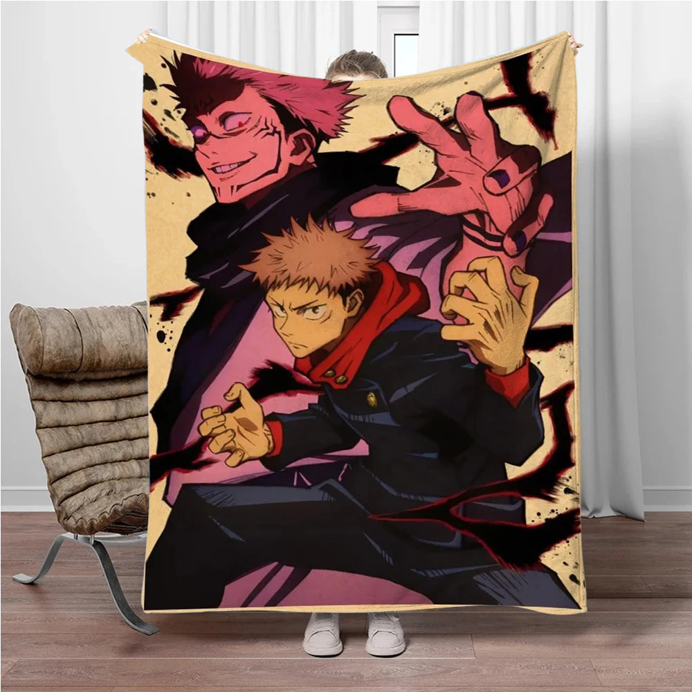 Jujutsu Kaisen Flannel Blanket