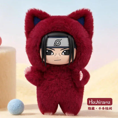 EAKi Naruto Kitten Land Series Plush Doll Blind Box V3 Cute Naruto Sasuke Anime Peripheral Figure Surprise Toys Collectible Gift