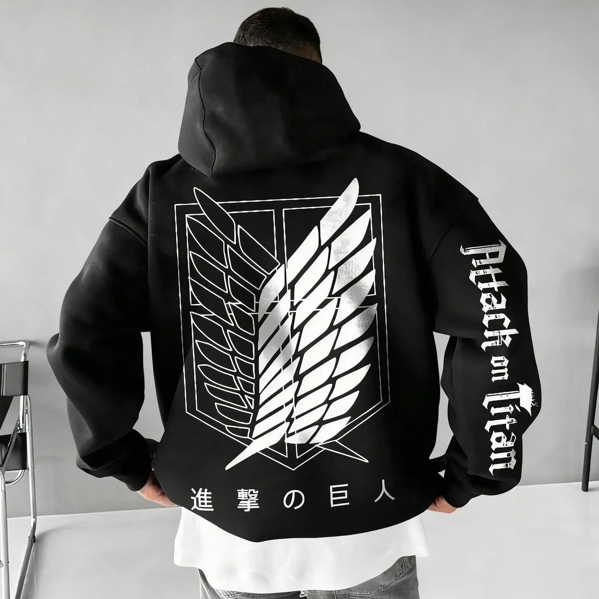 Attack on Titan Hoodie Sweatshirt Men Women Anime Graphic Jacket Casual Streetwear Cosplay Fashion Cotton Pullover winter new