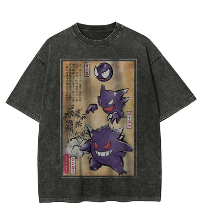 Pokémon Starters Abbey Road Oversized Tee