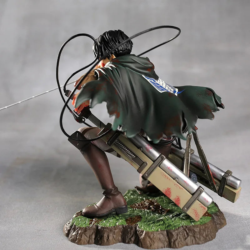 Anime Attack on Titan Figure Rival Ackerman Action Figure Ver. Levi PVC Action Figure Rivaille Collection Model Toys Gift