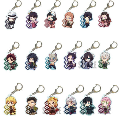Demon Slayer Acrylic Keychains