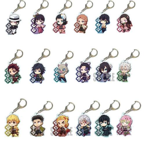 Demon Slayer Acrylic Keychains