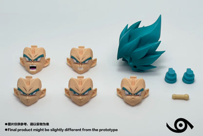 IN STOCK Dragon Ball Z Super Saiyan Vegeta Head Accessories Action Figure Shf Despair Crying Version Vegeta Heads Sculpt Toys