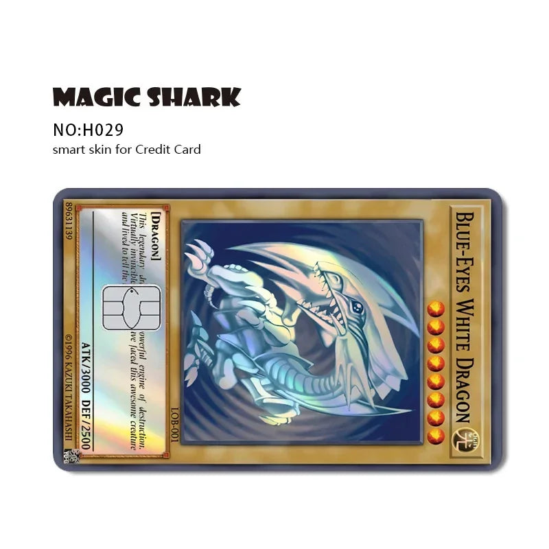 Dragon Blue Eyes Holographic Sticker