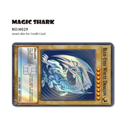 Dragon Blue Eyes Holographic Sticker
