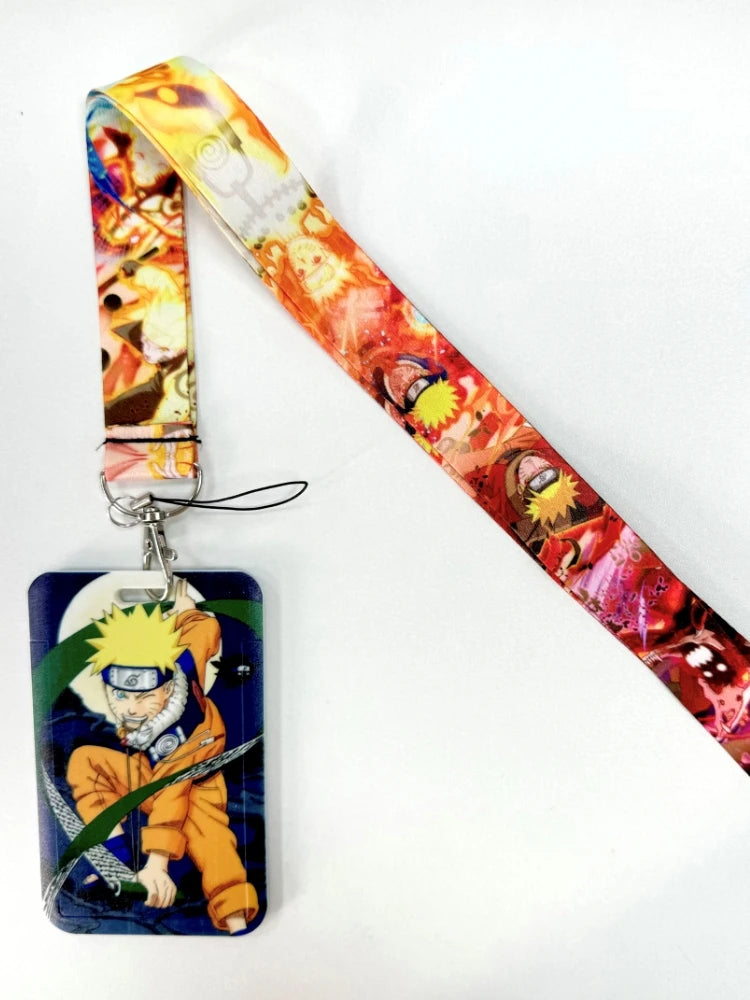 Anime Cartoon Credential Holder Lanyard