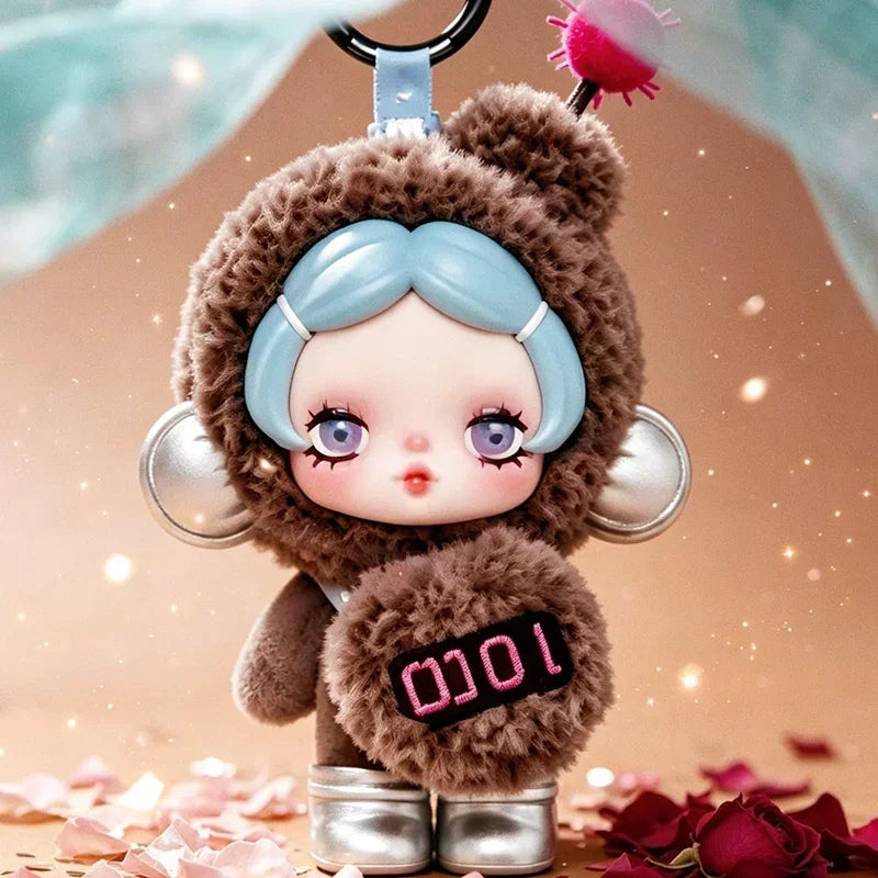 POP MART SKULLPANDA off Mode Series Plush Doll Pendant Blind Box Mystery Toy Cute Action Figure Model Gift