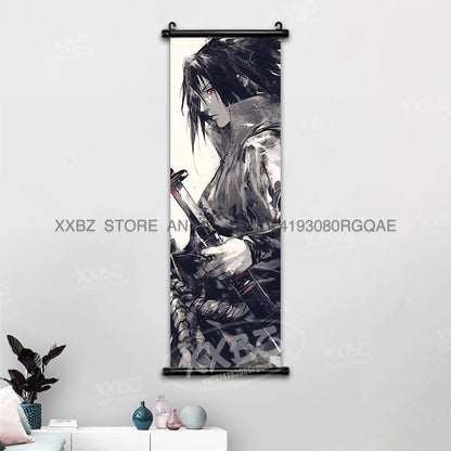 Naruto Hyuga Hinata Canvas Scroll