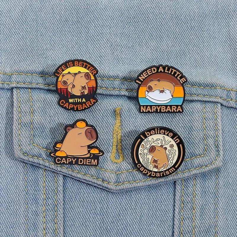 Anime Enamel Brooch Badge